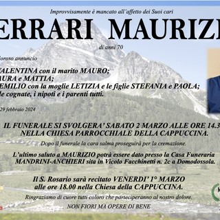 Ferrari Maurizio di anni 70