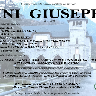 Bini Giuseppe di anni 91
