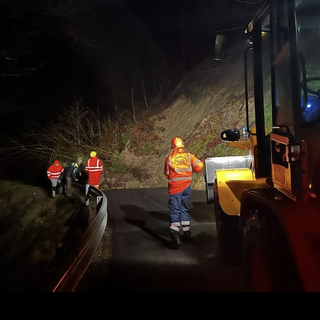Nuova frana a Monteossolano