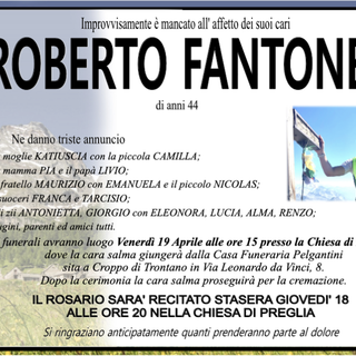 Roberto Fantone 44 anni
