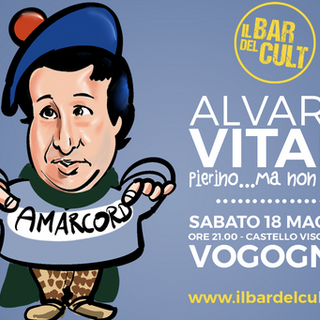 Alvaro Vitali al Castello di Vogogna racconta la commedia italiana