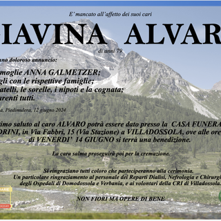 Giavina Alvaro di anni 79