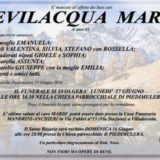 Bevilacqua Mario di anni 64