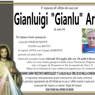 Gianluigi &quot;Gianlu&quot; Ariola di anni 66