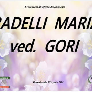 Radelli Maria ved. Gori