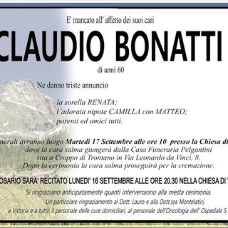 Claudio Bonatti di anni 60