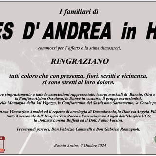 Ringraziamento