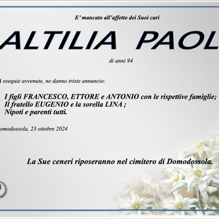 Altilia Paolo di anni 94