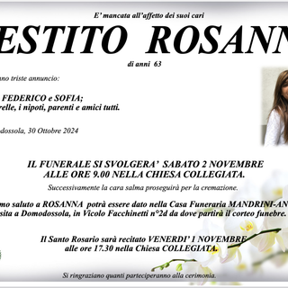Sestito Rosanna di anni 63