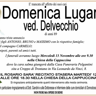Domenica Lugarà ved. Delvecchio di anni 89