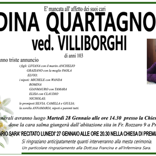 Dina Quartagno ved. Villiborghi 103