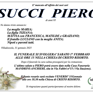 Succi Piero di anni 95