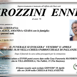 Pirozzini Ennio di anni 76