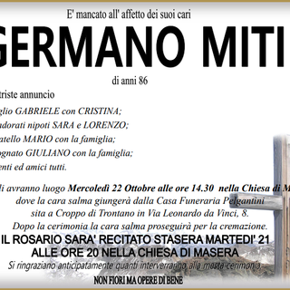 Germano Miti di anni 86