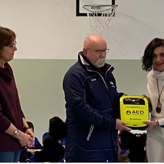 La scuola primaria di Masera cardioprotetta grazie all'Avis