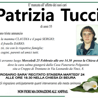 Patrizia Tucci di anni 55