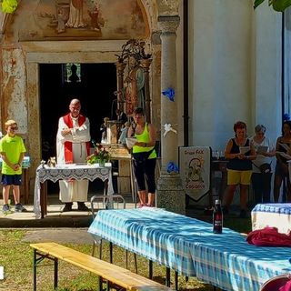 Tanta gente per la festa di San Lorenzo a Trontano