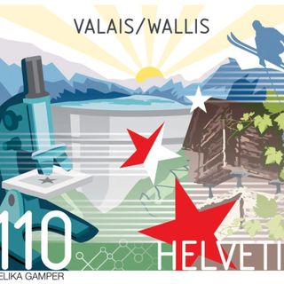 Anche il Canton Vallese ha il suo francobollo dedicato