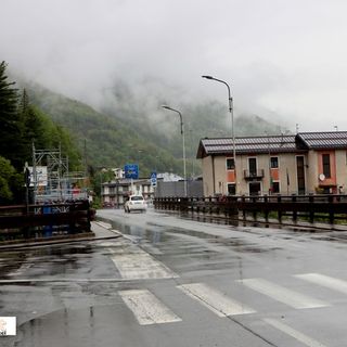 Pericoloso il tratto di provinciale al ponte sull'Ovesca   FOTO