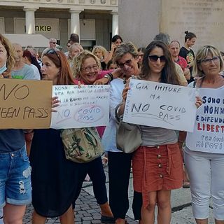 Dal Vco a Novara per manifestare contro il gree pass