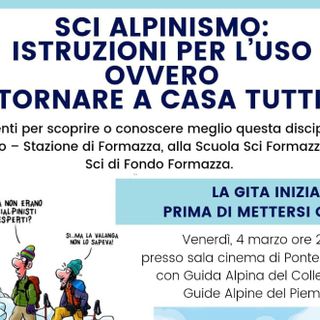 Polemiche sulla vignetta dell'evento sulla sicurezza in montagna: &quot;Il disegno non vuole far ridere, è solo un richiamo alla prudenza e all’umiltà&quot;
