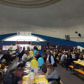Ieri il pranzo della solidarietà con i profughi ucraini