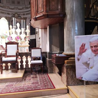 Don Vincenzo Barone ha ricordato Benedetto XVI