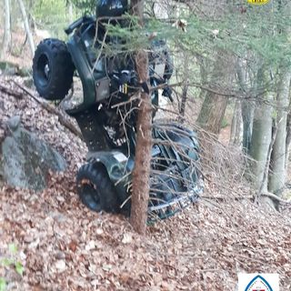 Finiscono fuori strada con il quad a Crego, feriti due novaresi