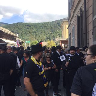 Grande festa a Malesco per l'arrivo degli Spazzacamini FOTO
