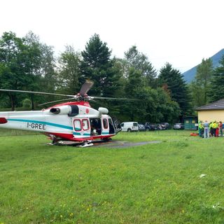 Recuperato l'escursionista tedesco caduto sul Pizzo Montalto