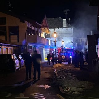 Fiamme in un garage a Druogno