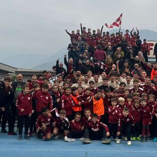 Grande festa granata per la presentazione del settore giovanile della Juve Domo