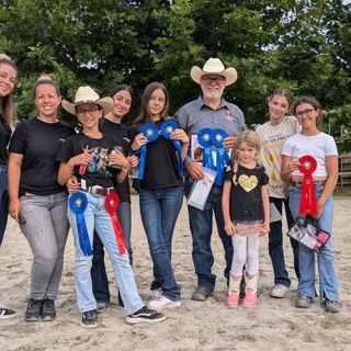 I cavalieri dell'Acero Rosso Ranch premiati a Roma FOTO