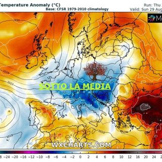 Clima impazzito dal luglio più piovoso all’agosto meno piovoso dal 1962