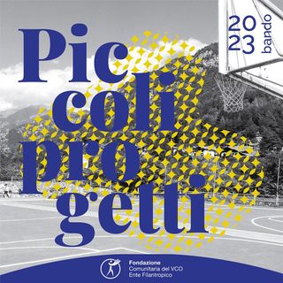 Bando Piccoli Progetti: la Fondazione Comunitaria VCO sostiene le piccole realtà