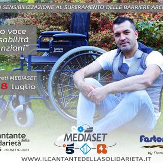 Il Cantante della Solidarietà di nuovo in onda sulle reti Mediaset