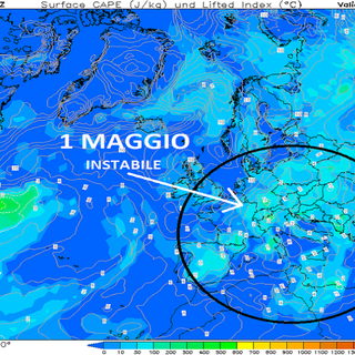 Maggio inizia con un meteo instabile