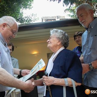 Festeggiati i 100 anni della maestra  Ala Cap Borsotti FOTO