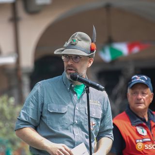 Il grazie di Panza alle penne nere