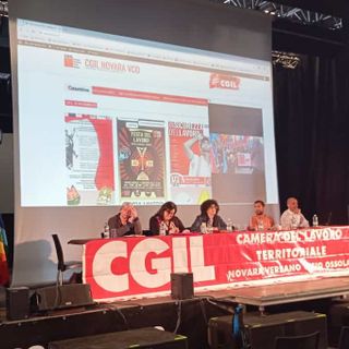 Cgil Vco e Novara: Lancio della campagna referendaria. FOTO