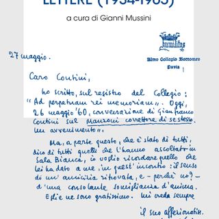Sabato a La Fabbrica di Carta sarà presentato ‘Critica e carità di Gianfranco Contini e Cesare Angelini’