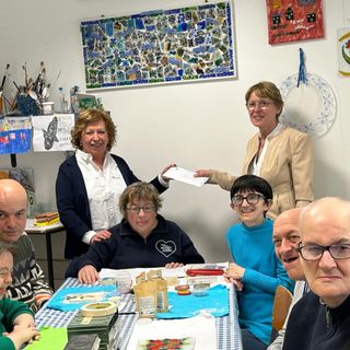 Dal comune di Anzola una donazione ad Anffas Vco