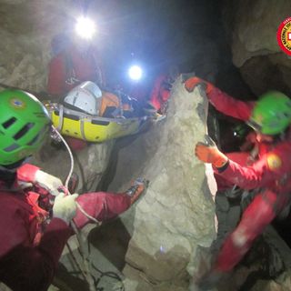 Soccorso Alpino e Speleologico Piemontese, un'importante esercitazione sul coordinamento delle diverse specializzazioni