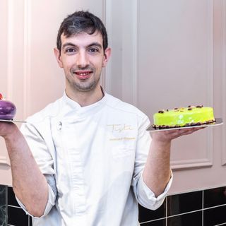 Un dolce dedicato a tutte le mamme realizzato dal pasticcere domese Fabio Tisti