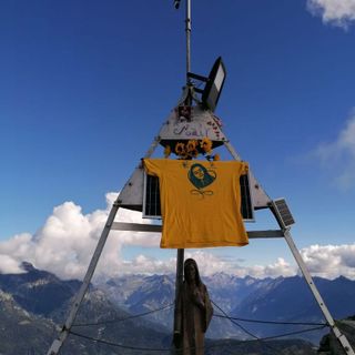 Sul Pizzo Albiona brilla una luce in ricordo di Matilde Cara