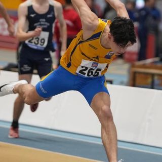 Filippo Vedana campione italiano dei 60 metri ostacoli under 18