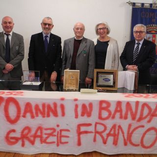 Varzo, 70 anni “in banda” per Franco Biselli