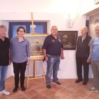 Inaugurata la mostra retrospettiva di Carlo Bossone