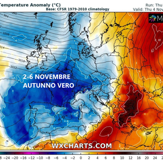 Da domani addio al sole: in arrivo freddo e maltempo