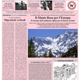 È uscito  “Il Rosa”, giornale di Macugnaga e della Valle Anzasca